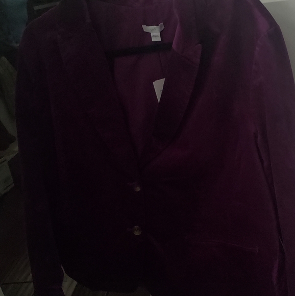 J. Jill Jackets & Blazers - NWT J. JIll Velvet Jacket